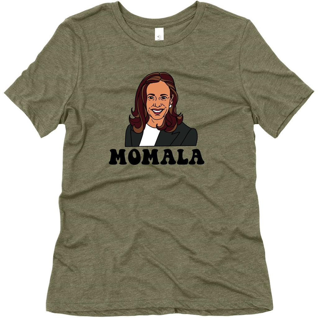 Momala Kamala Harris Womens Triblend Tee