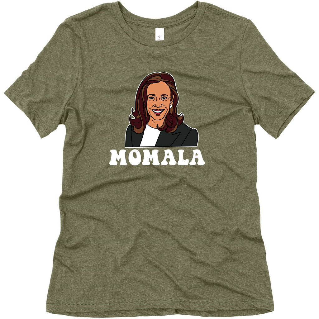 Momala Kamala Harris Womens Triblend Tee