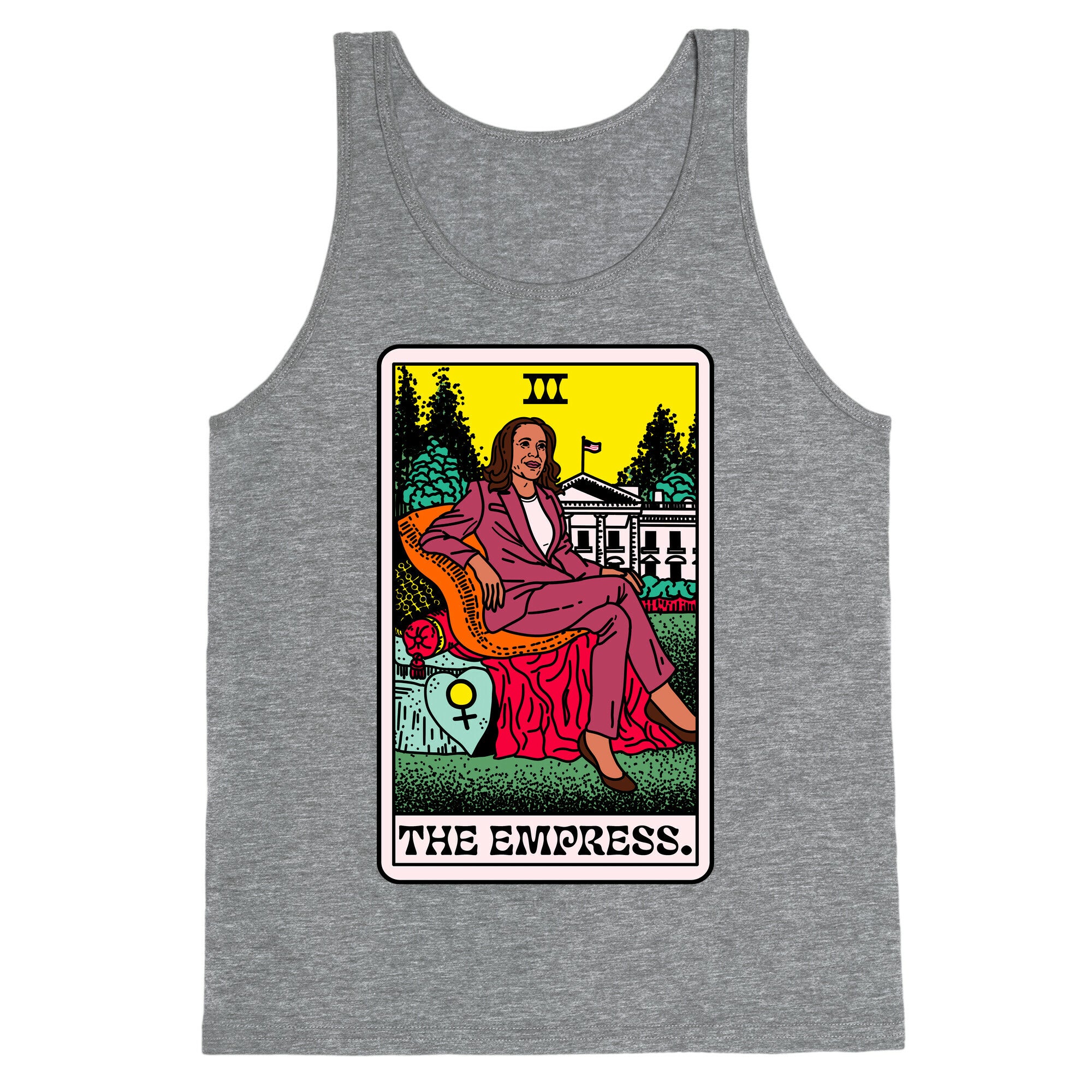 The Empress Tarot Card Kamala Harris Tank Top