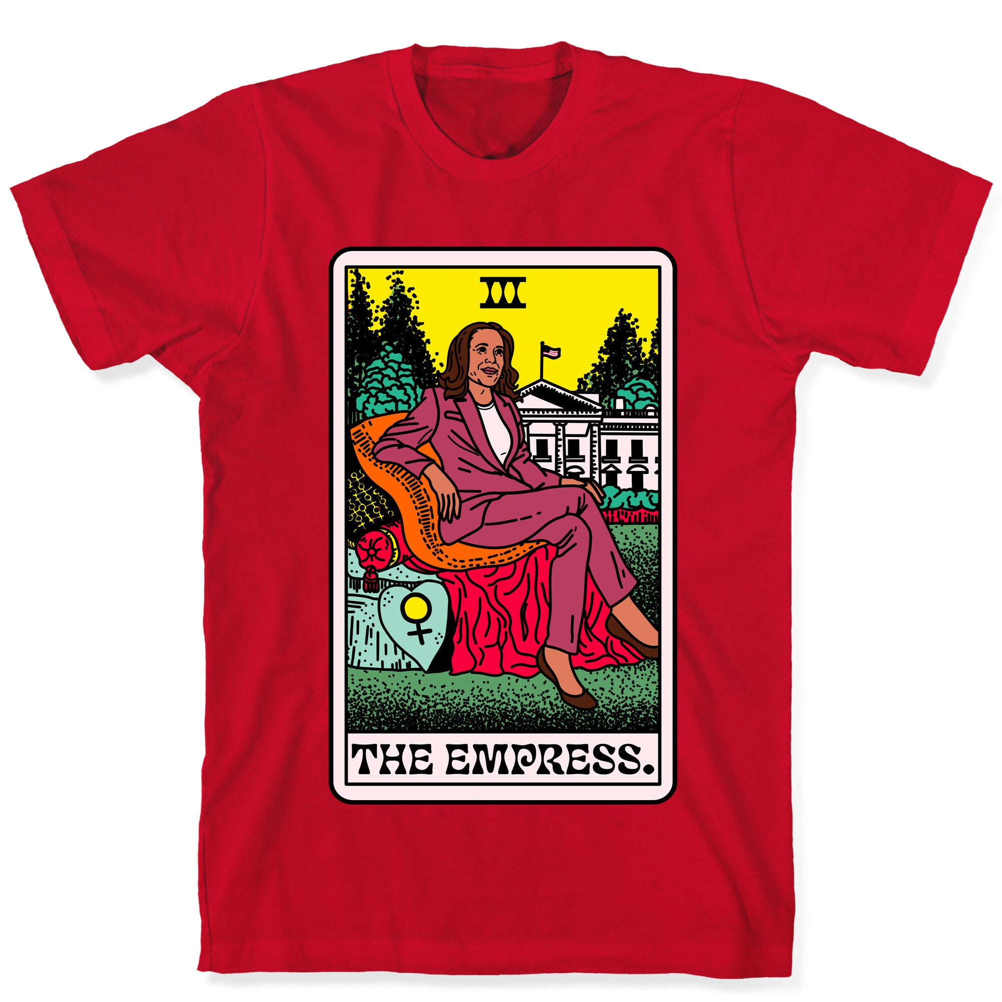 The Empress Tarot Card Kamala Harris T-Shirt
