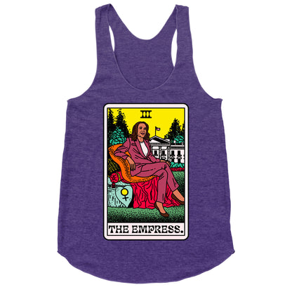 The Empress Tarot Card Kamala Harris Racerback Tank