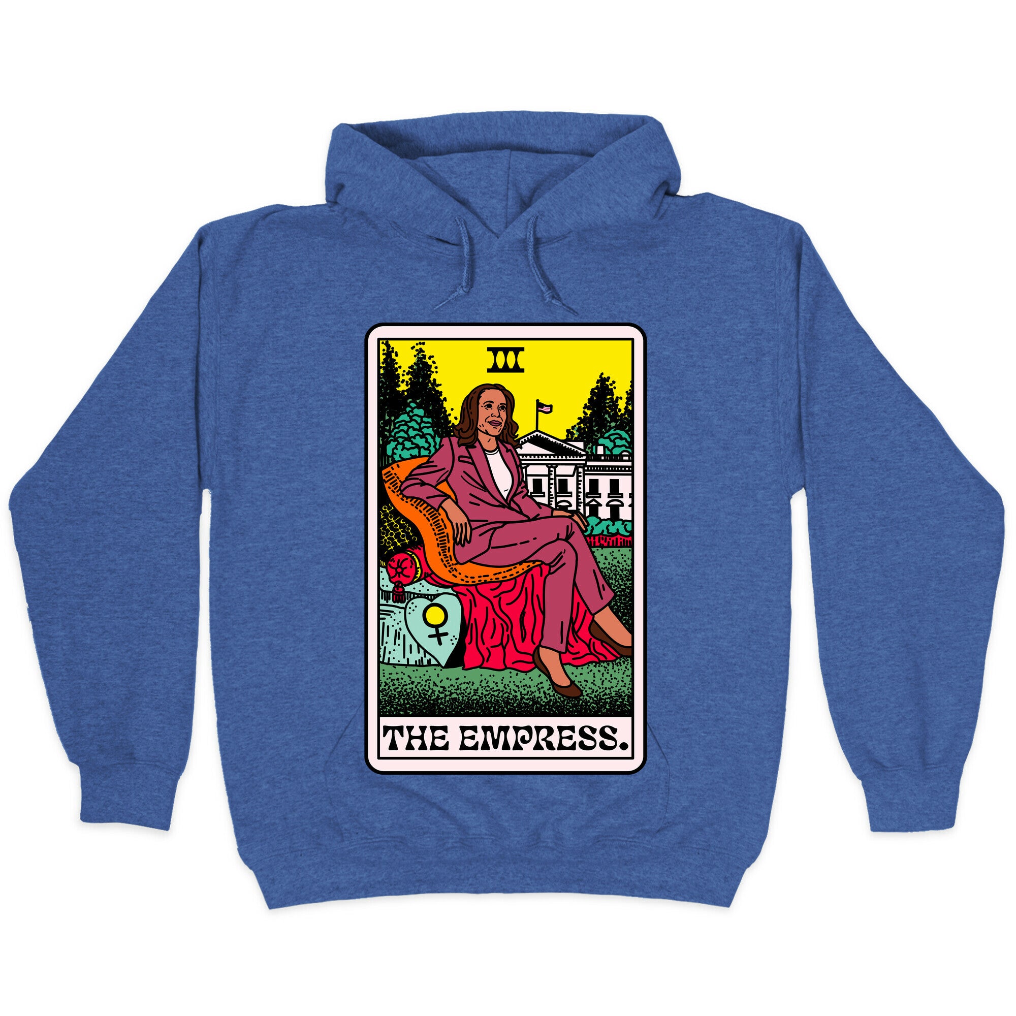 The Empress Tarot Card Kamala Harris Hoodie