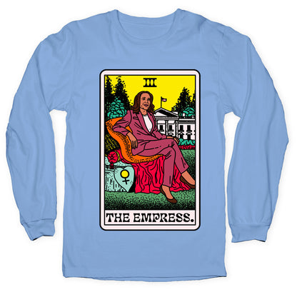 The Empress Tarot Card Kamala Harris Longsleeve Tee