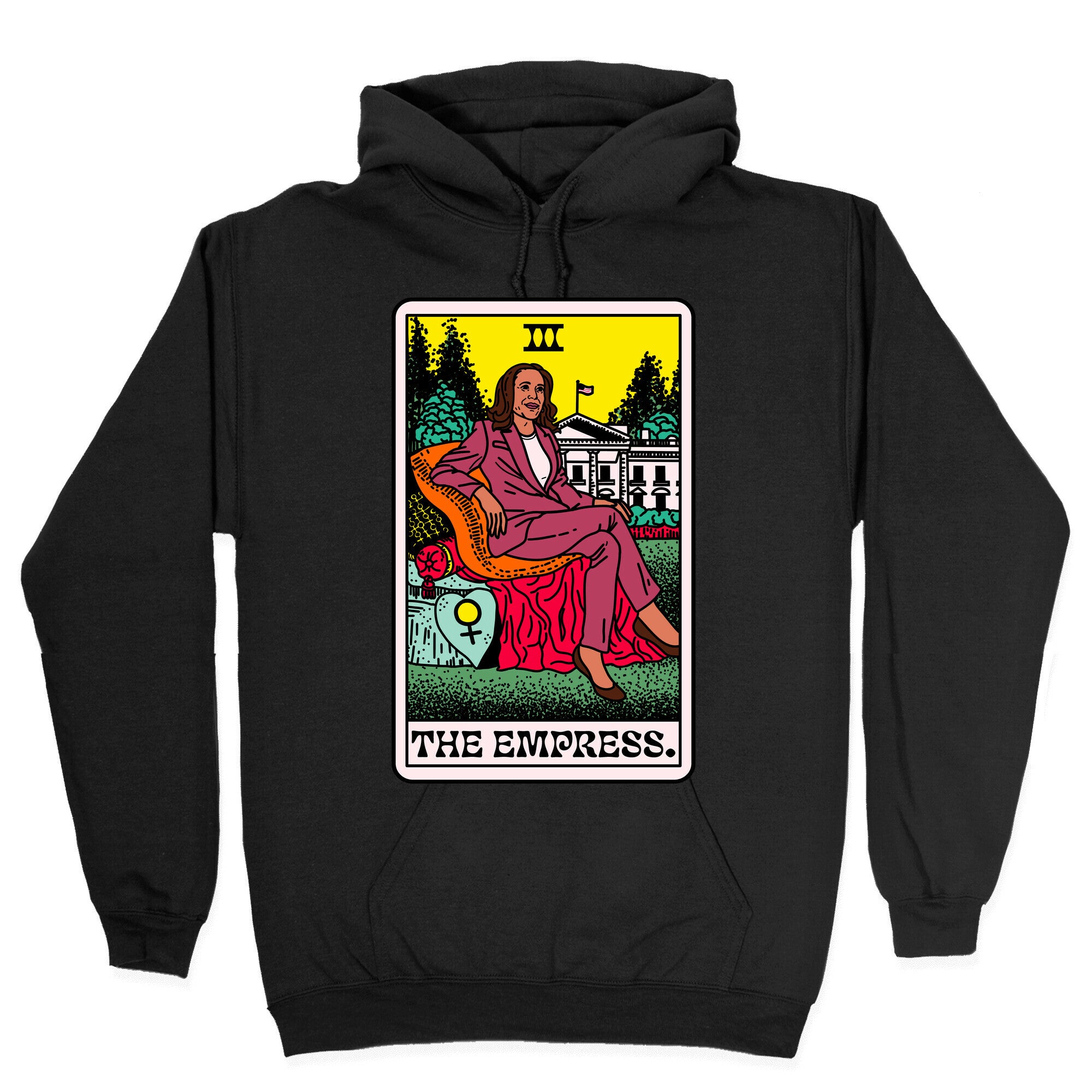 The Empress Tarot Card Kamala Harris Hoodie