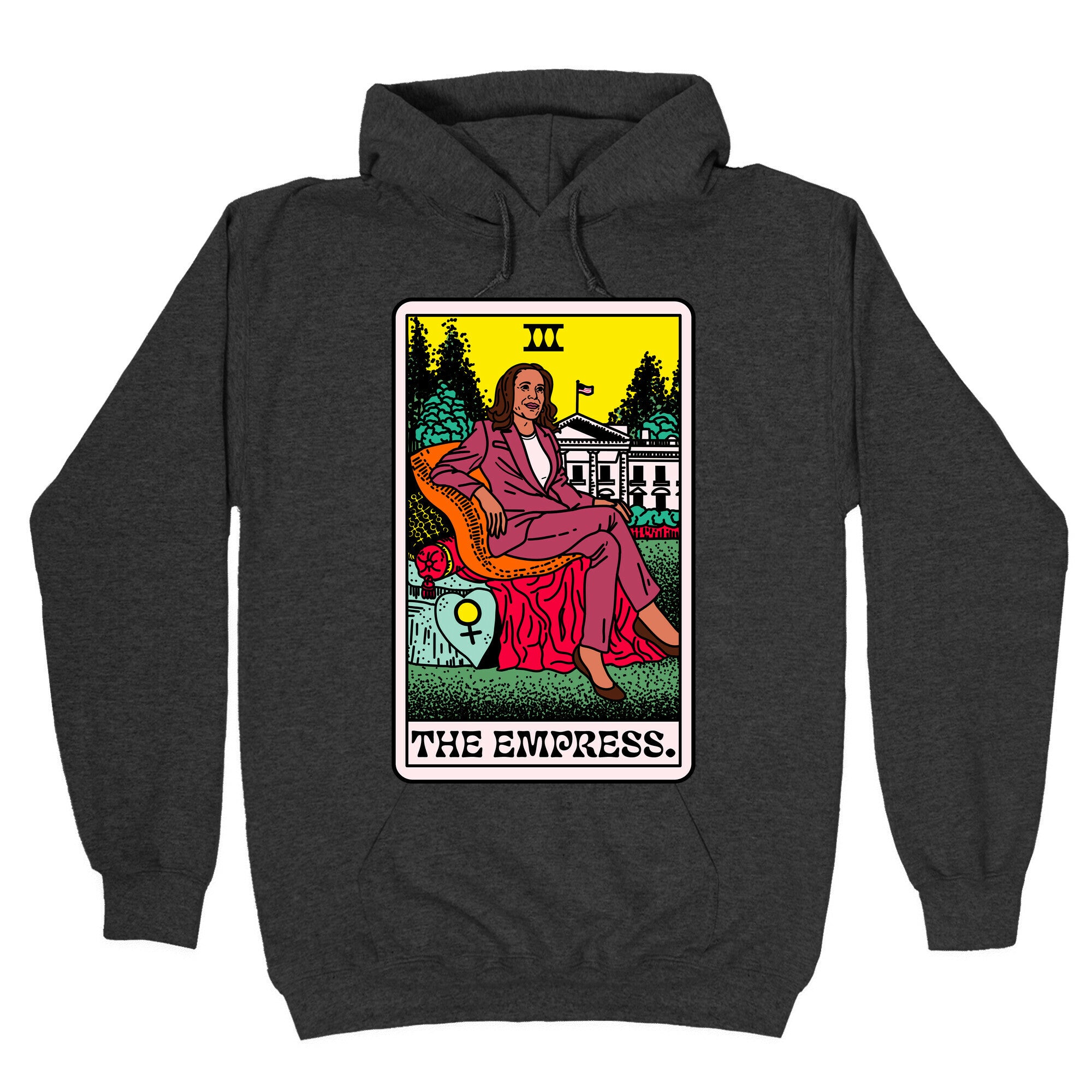 The Empress Tarot Card Kamala Harris Hoodie