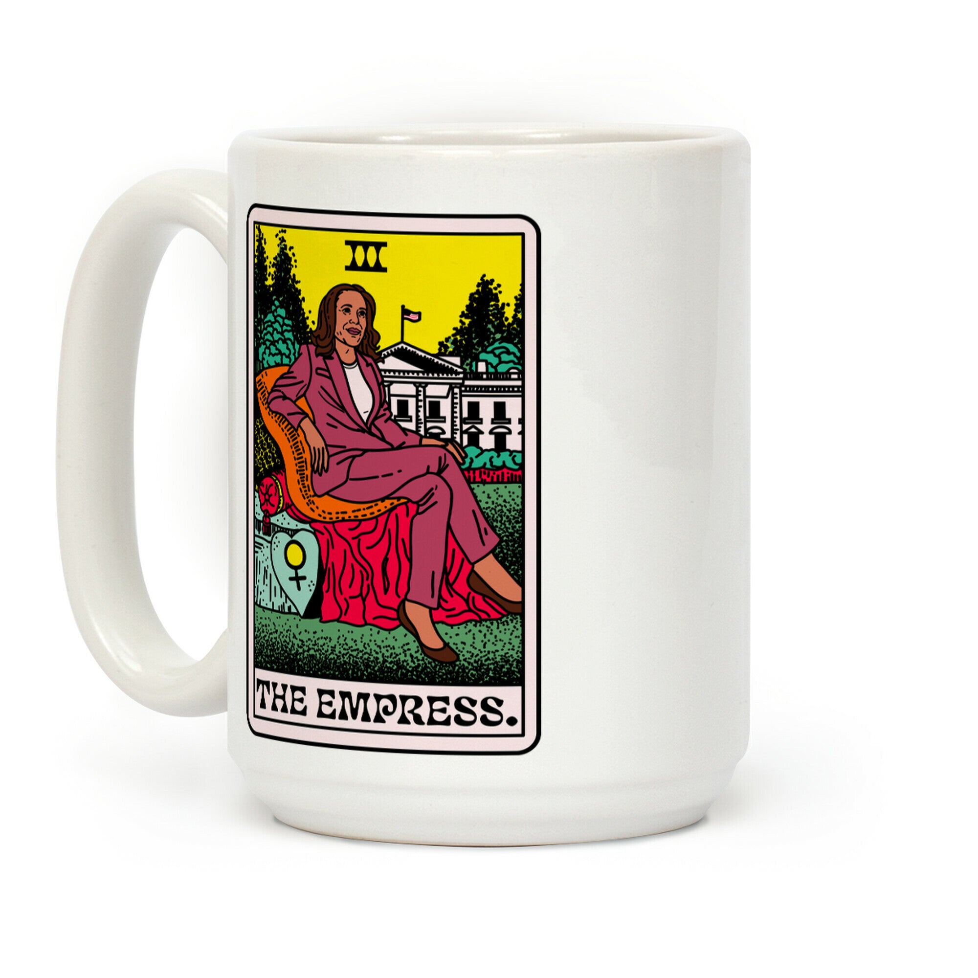 The Empress Tarot Card Kamala Harris Coffee Mug