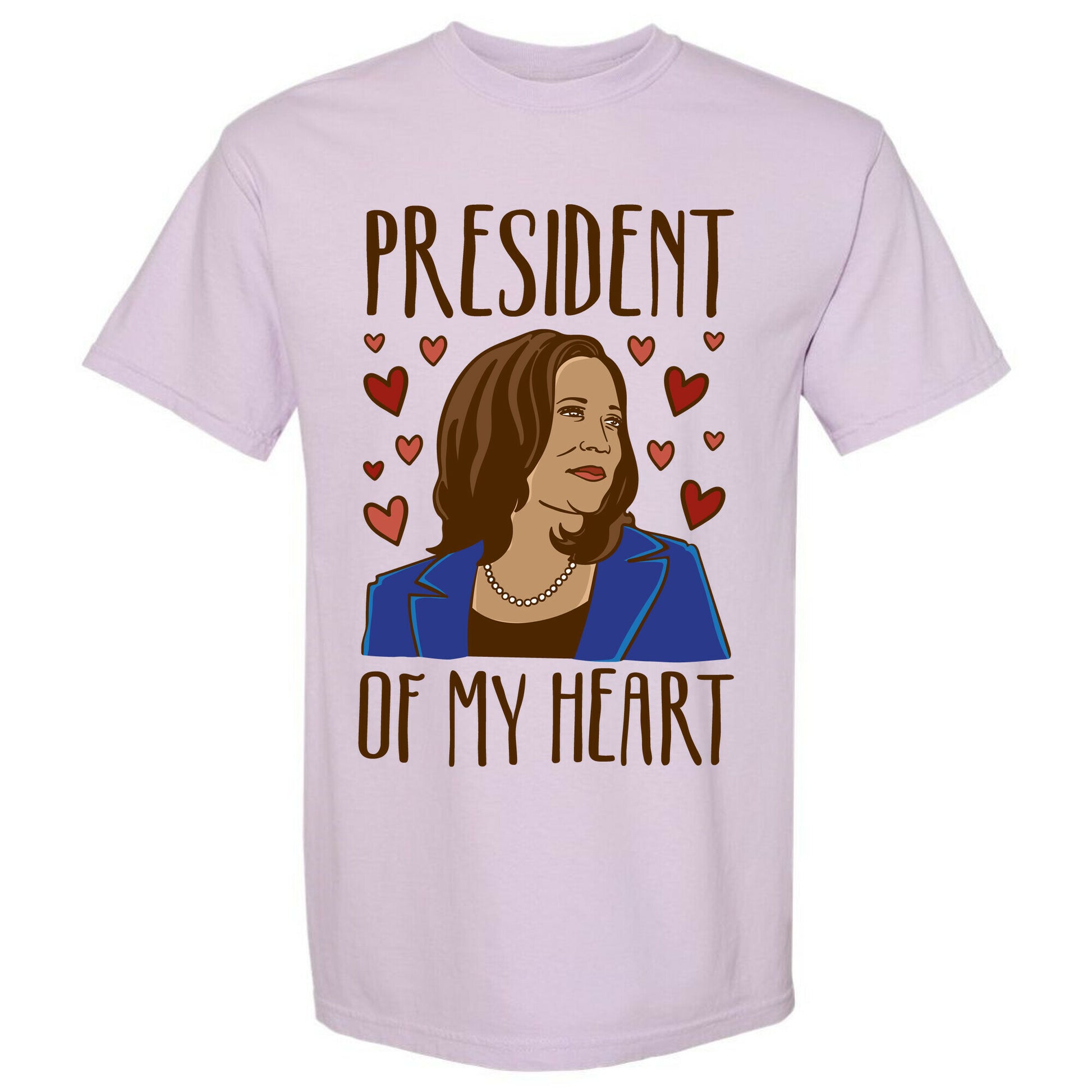 President of My Heart \(Kamala Harris 2024\) Unisex Heavy Cotton Tee