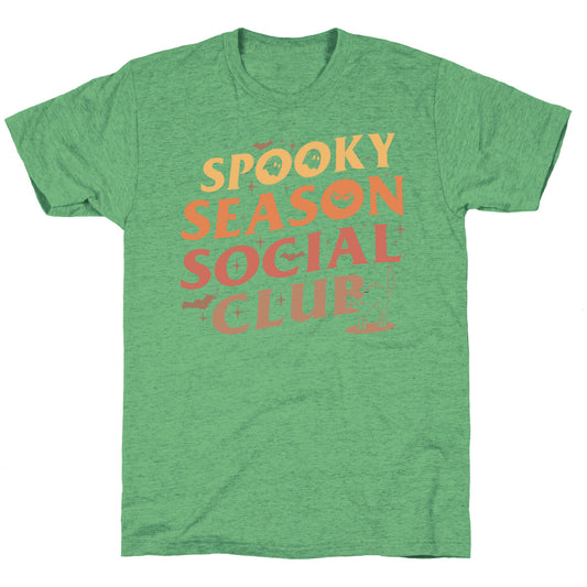 Spooky Season Social Club Unisex Triblend Tee