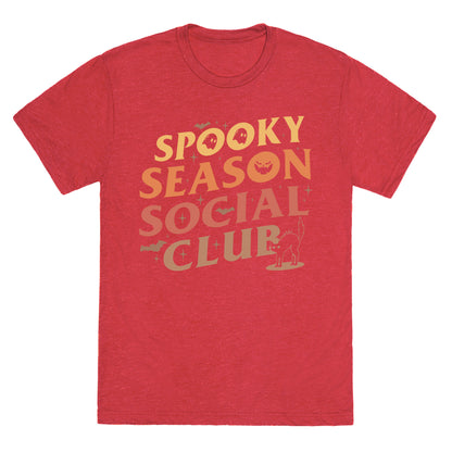 Spooky Season Social Club Unisex Triblend Tee