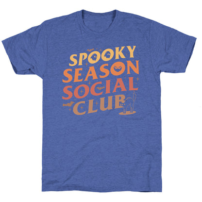 Spooky Season Social Club Unisex Triblend Tee