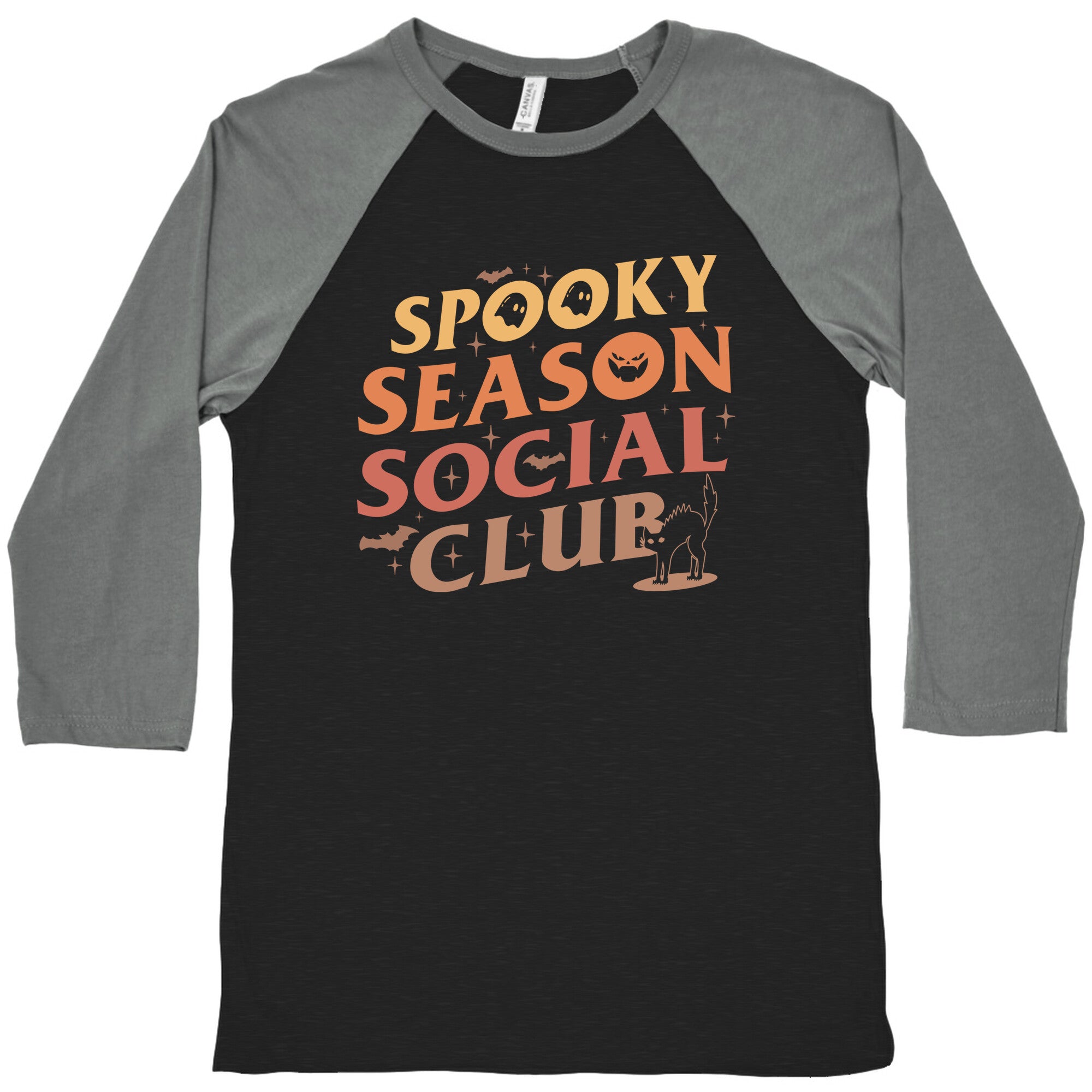 Spooky Season Social Club Baseball Tee