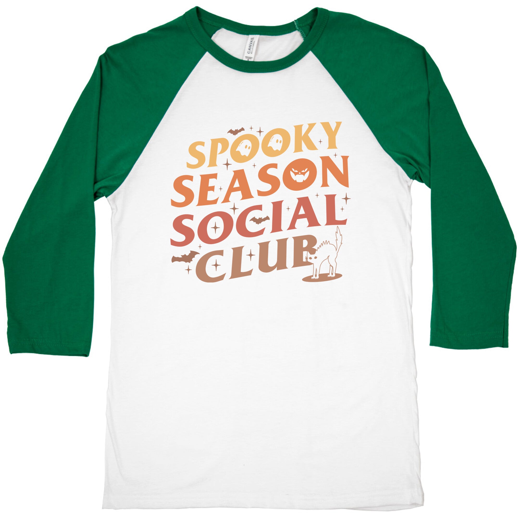 Spooky Season Social Club Baseball Tee