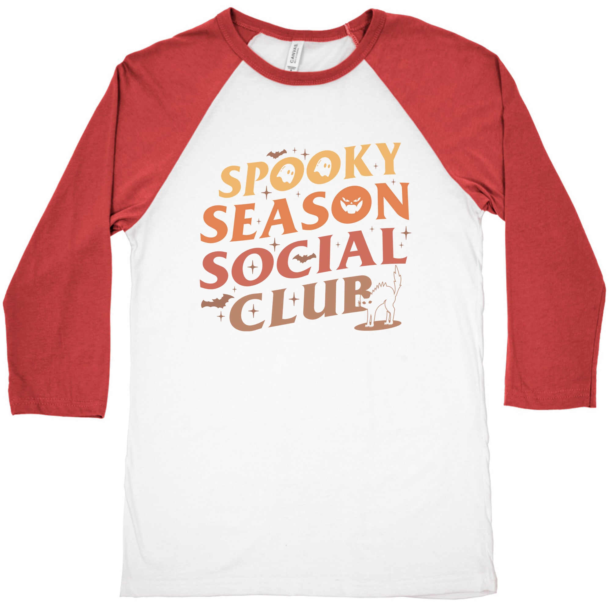 Spooky Season Social Club Baseball Tee