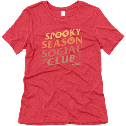 Spooky Season Social Club Womens Triblend Tee