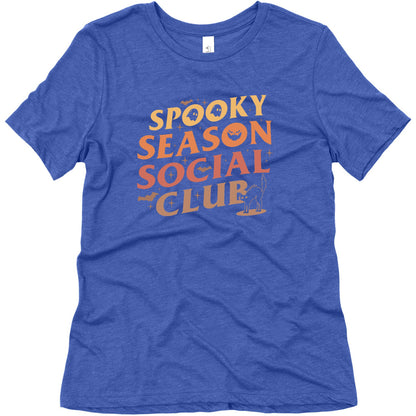 Spooky Season Social Club Womens Triblend Tee