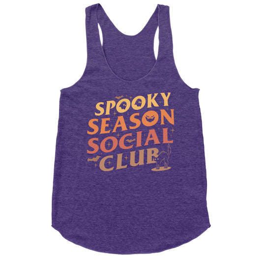 Spooky Season Social Club Racerback Tank