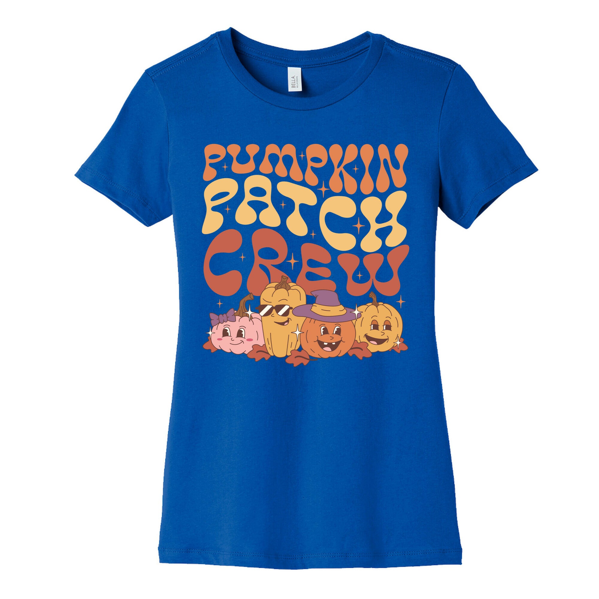 Pumpkin Patch Crew Womens Cotton Tee