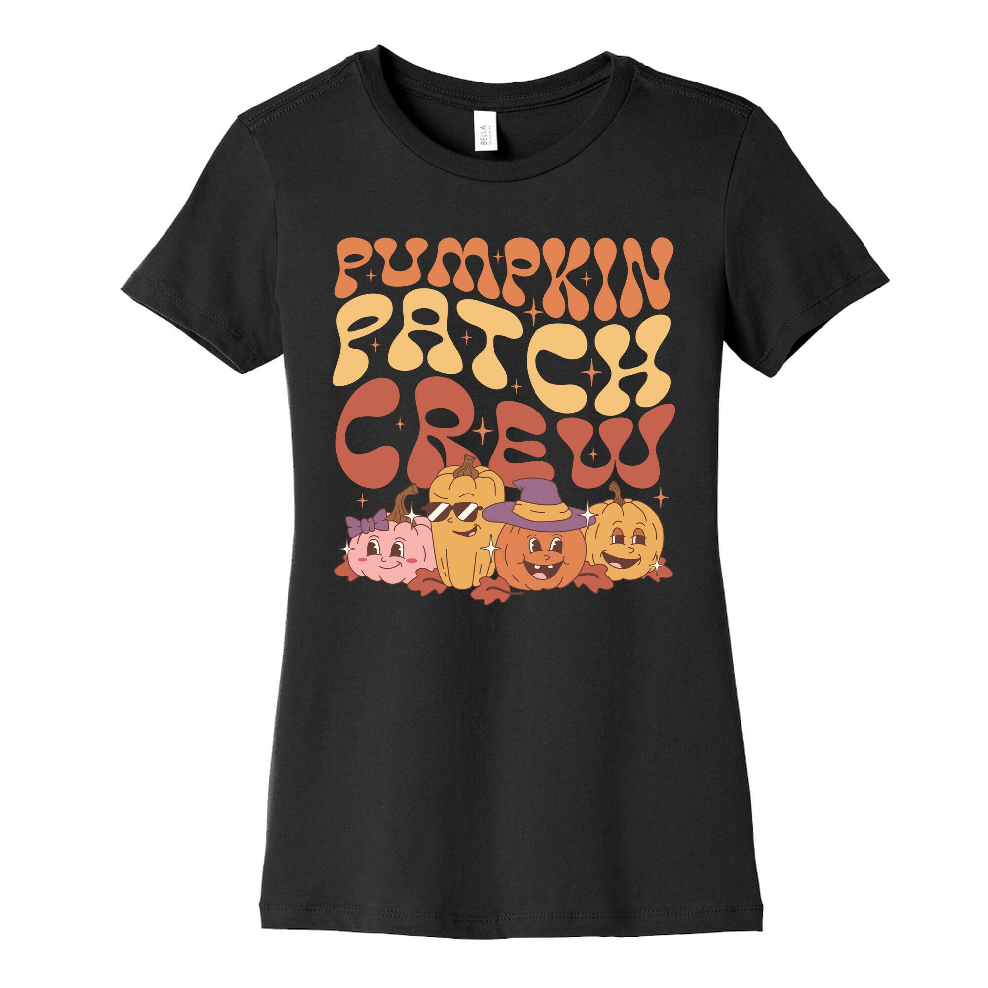 Pumpkin Patch Crew Womens Cotton Tee
