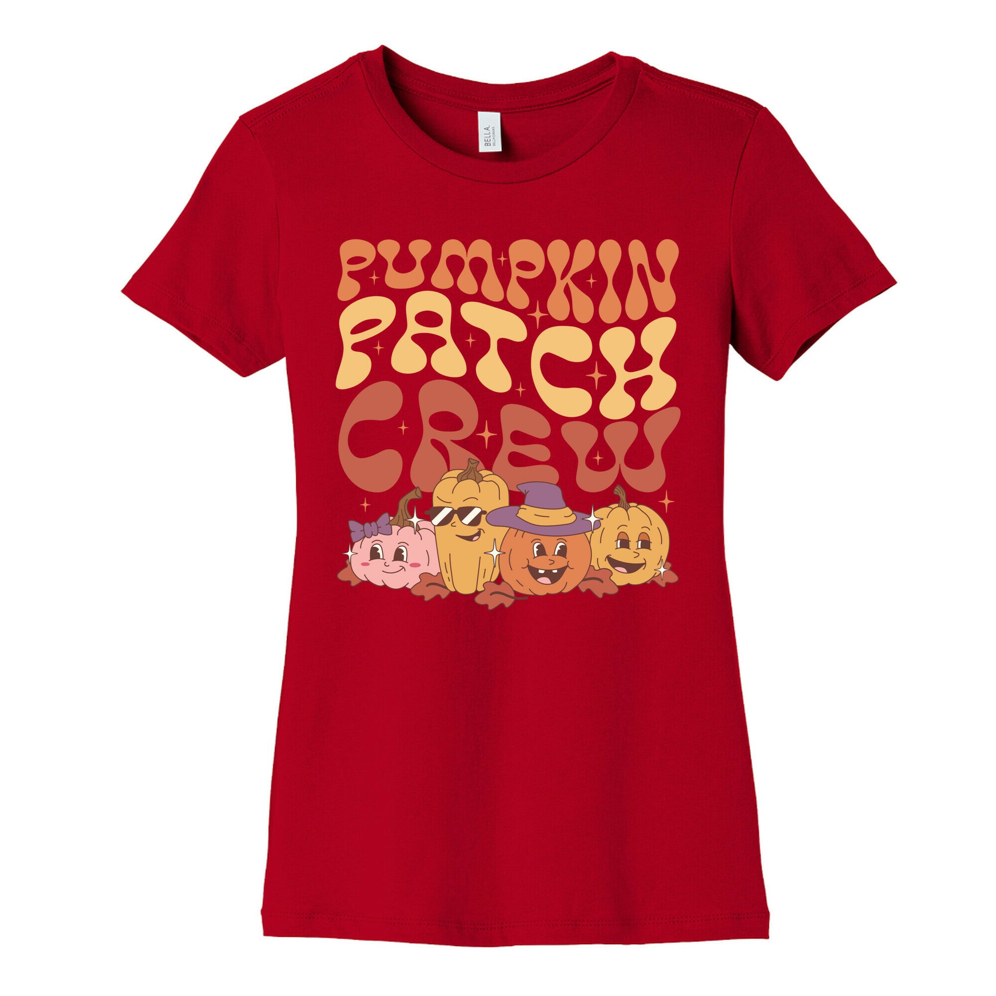 Pumpkin Patch Crew Womens Cotton Tee