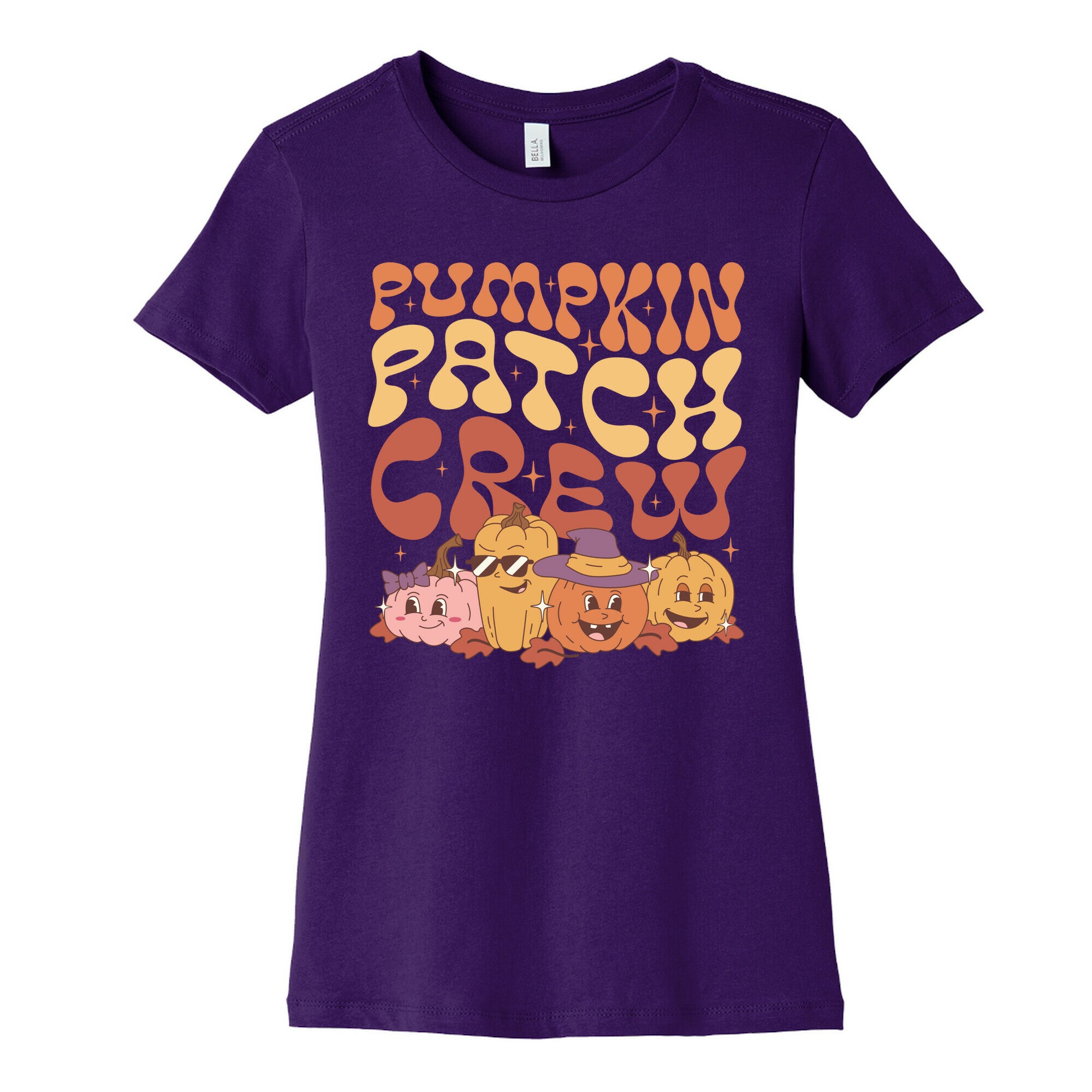 Pumpkin Patch Crew Womens Cotton Tee
