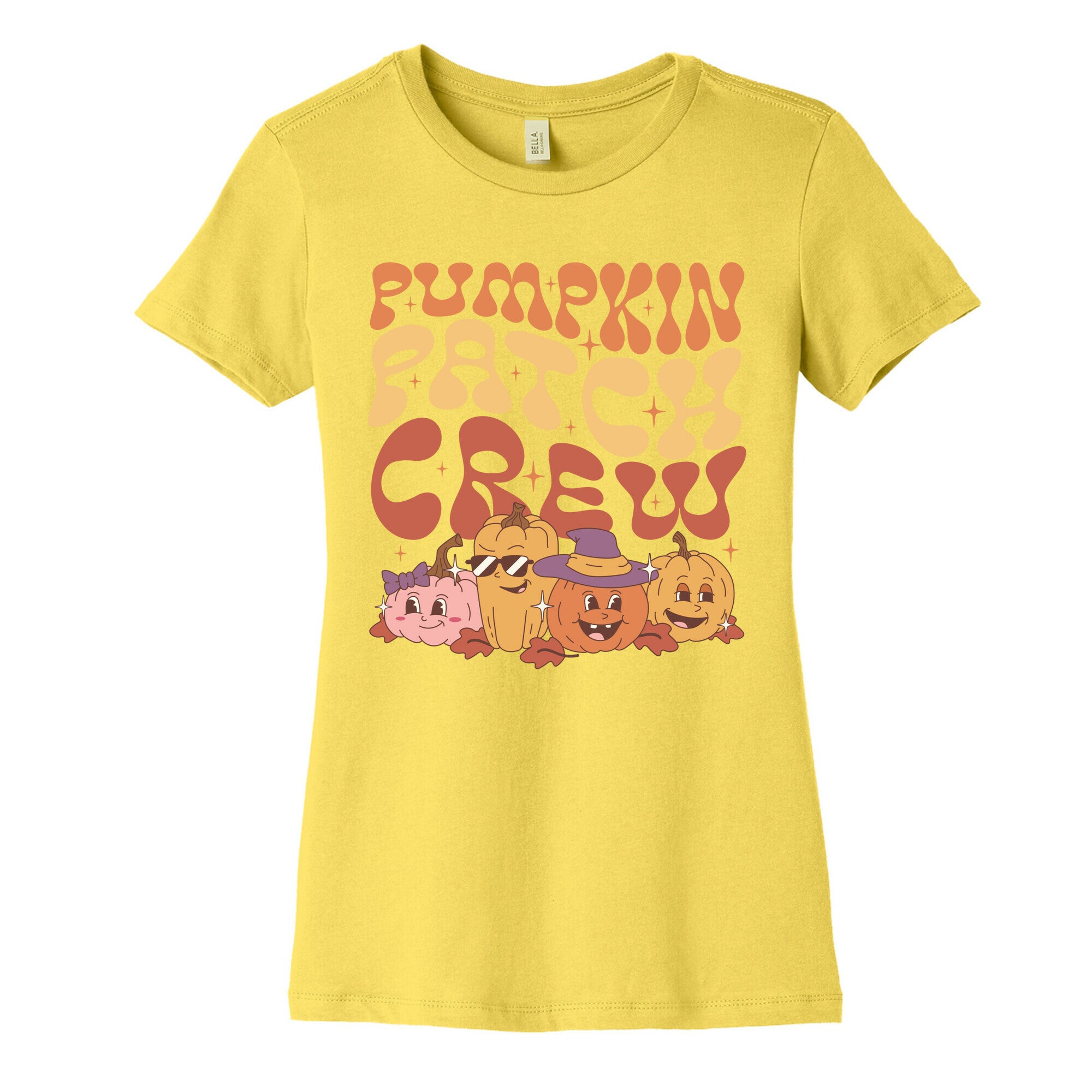 Pumpkin Patch Crew Womens Cotton Tee
