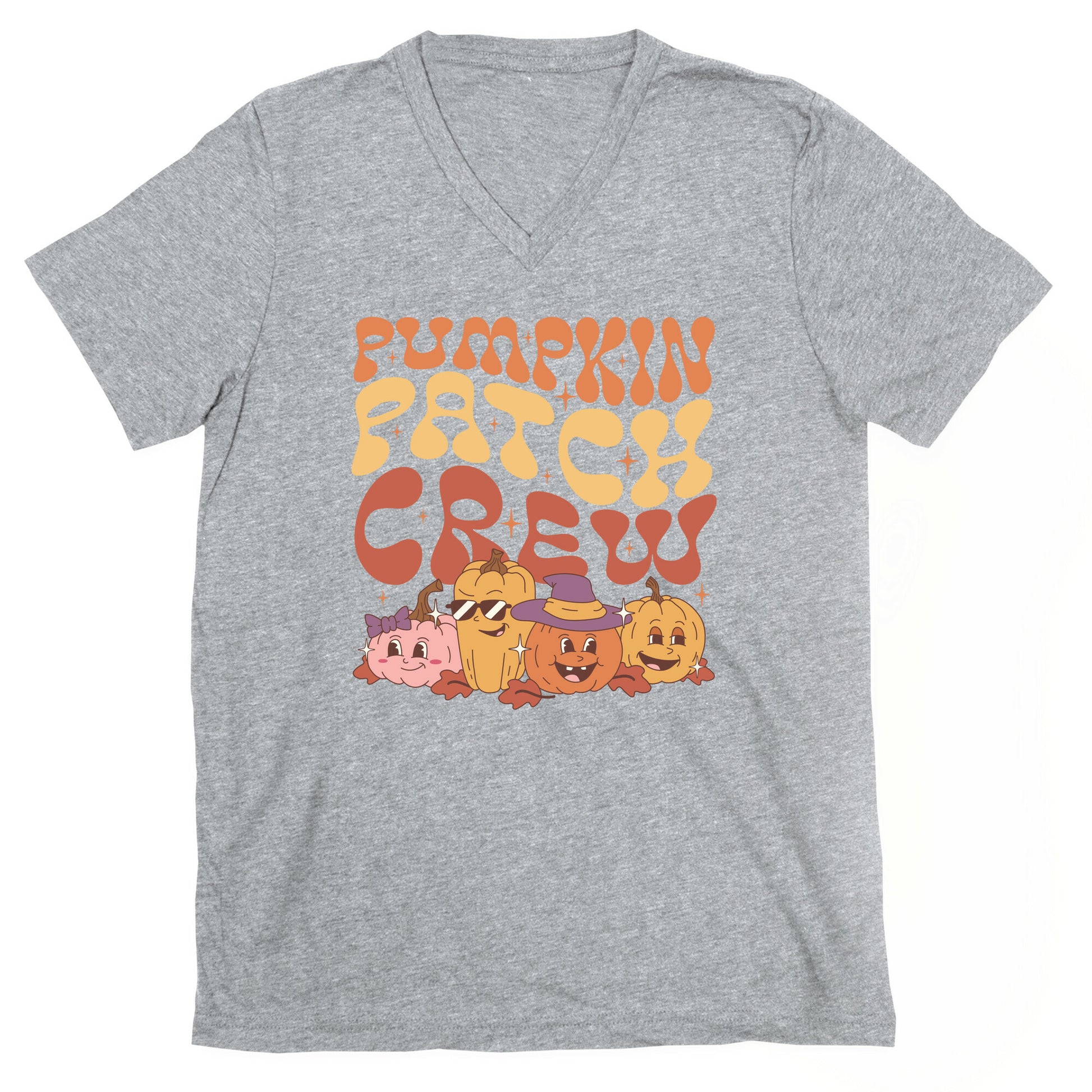Pumpkin Patch Crew V-Neck