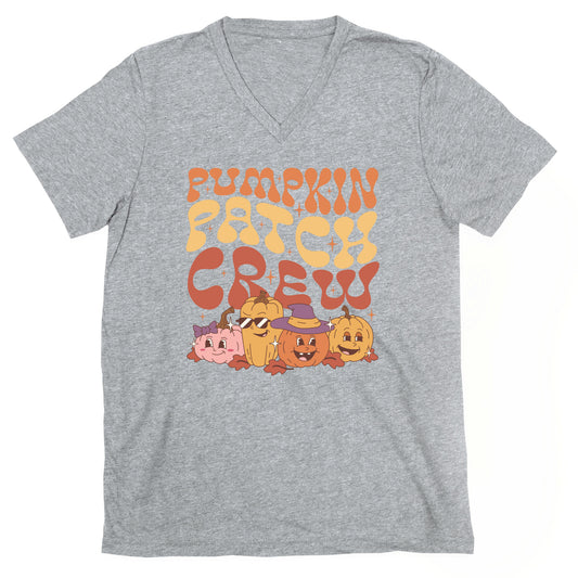 Pumpkin Patch Crew V-Neck