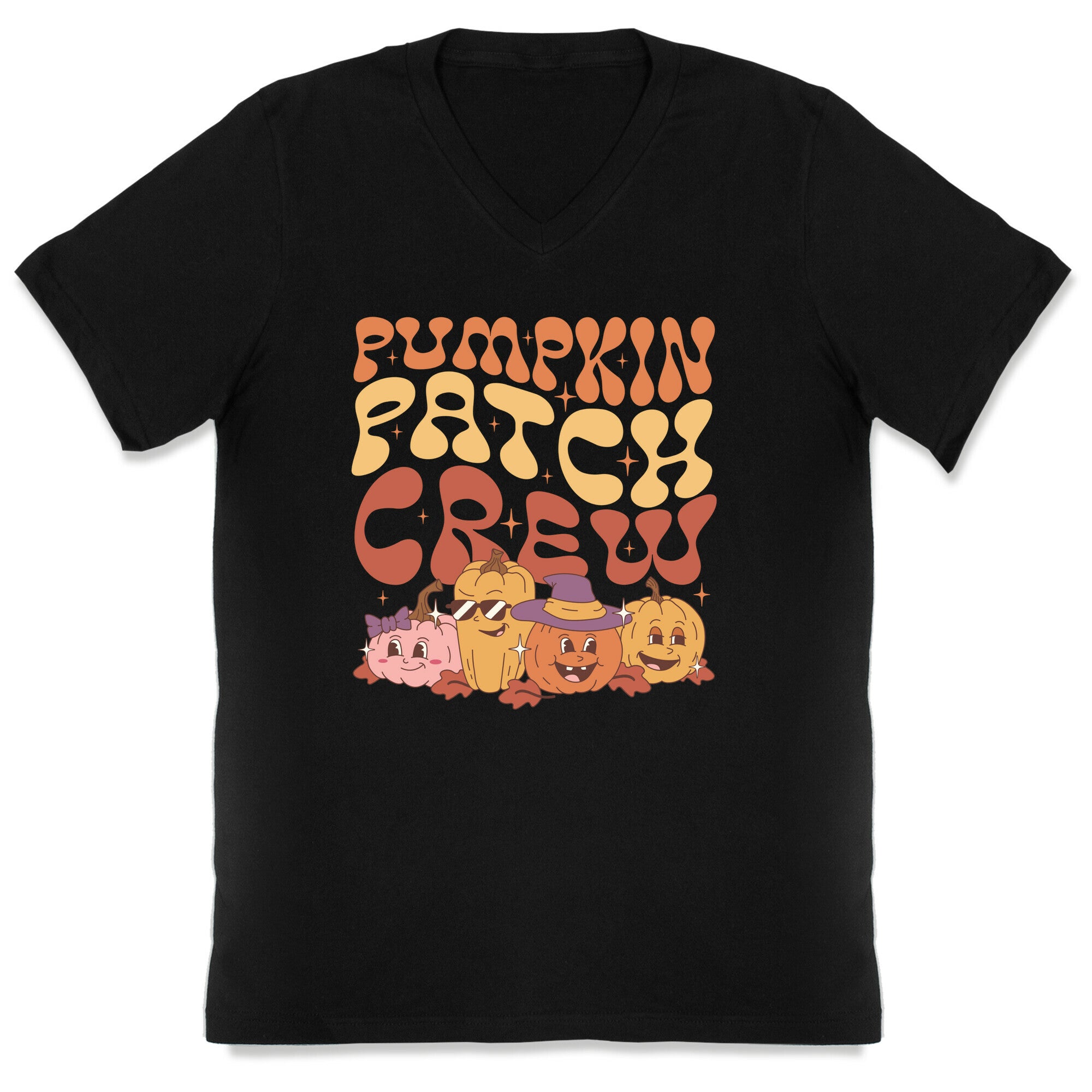 Pumpkin Patch Crew V-Neck