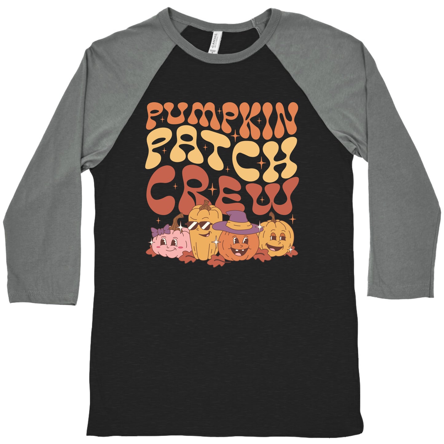 Pumpkin Patch Crew Baseball Tee