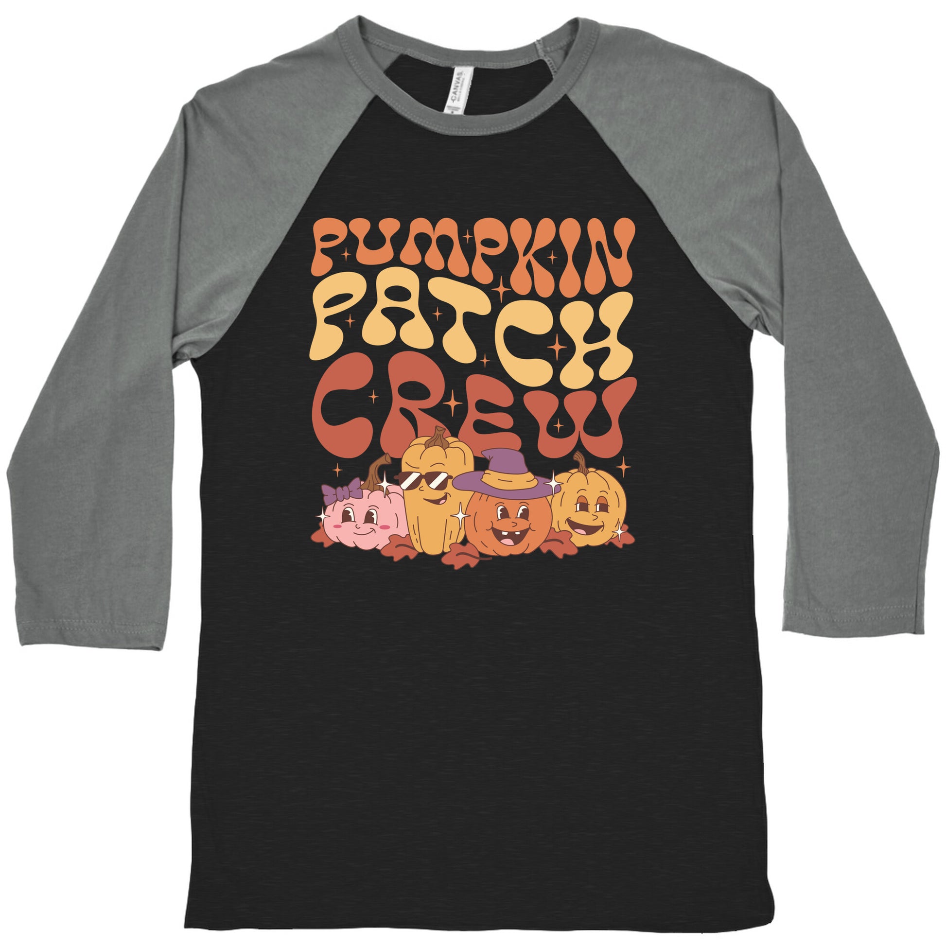 Pumpkin Patch Crew Baseball Tee