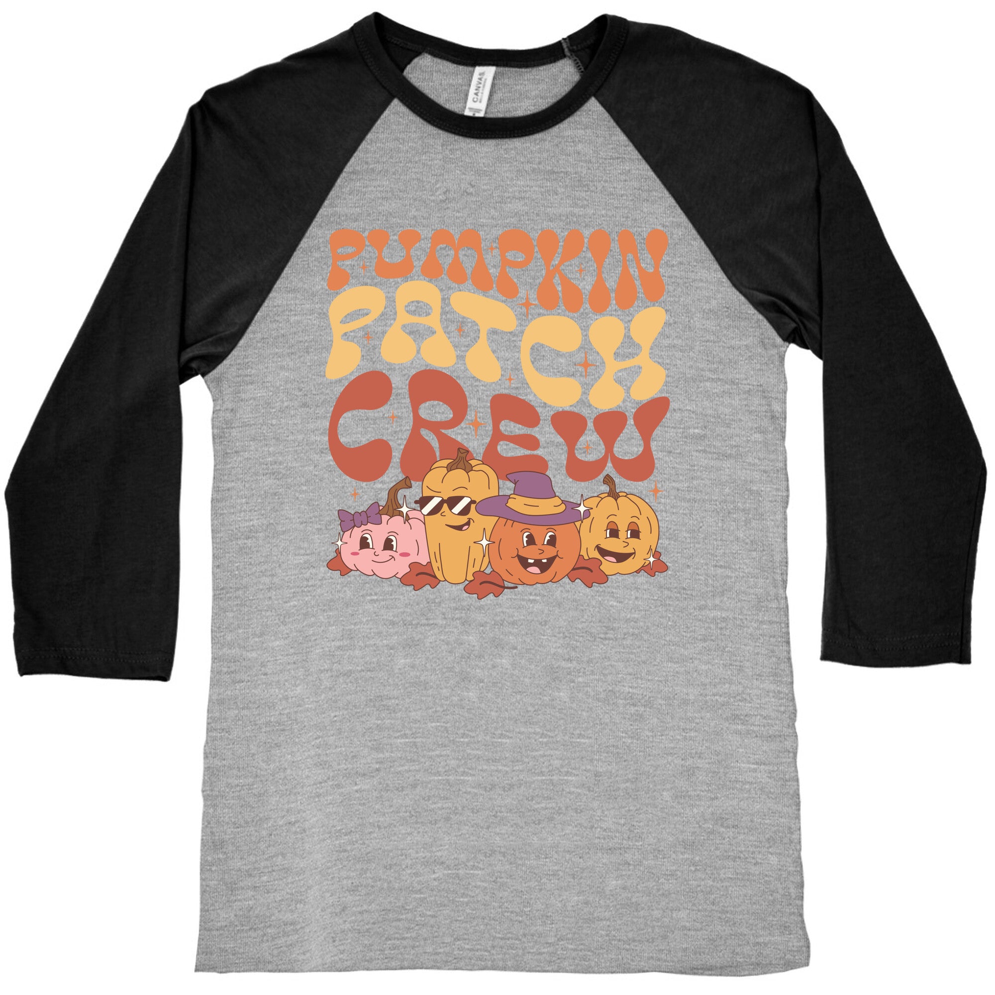 Pumpkin Patch Crew Baseball Tee