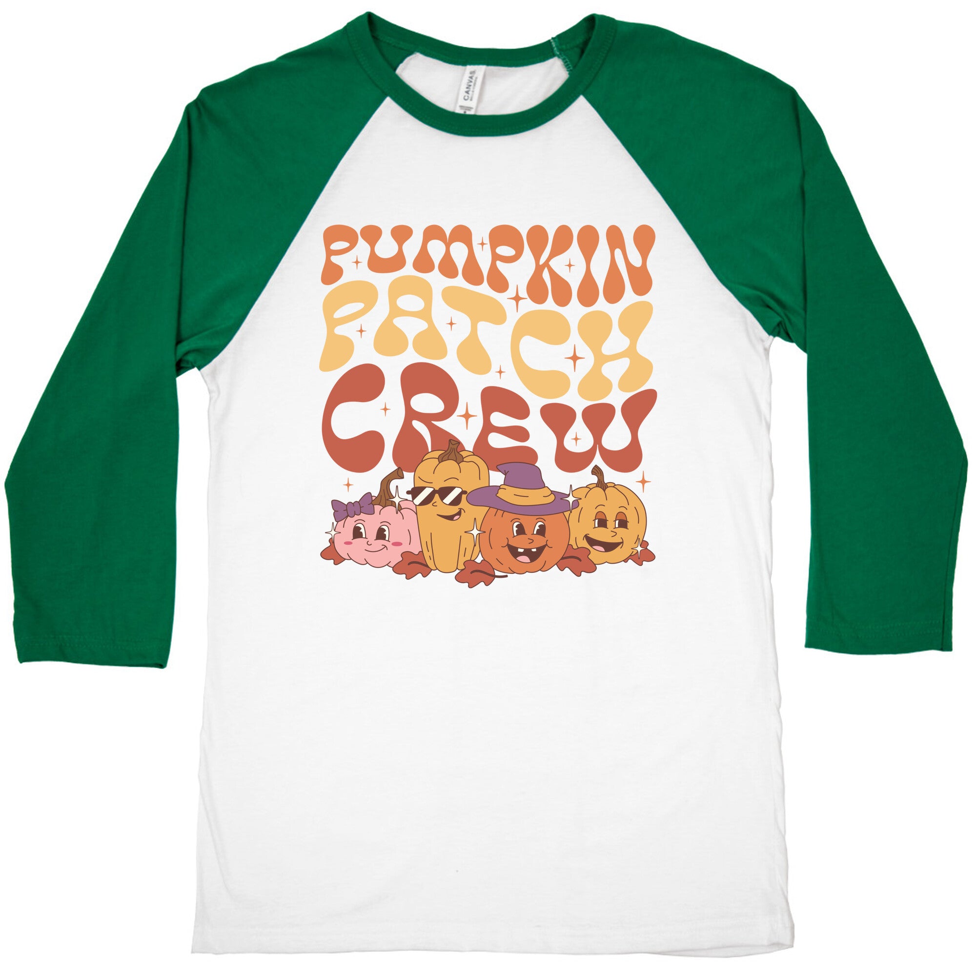 Pumpkin Patch Crew Baseball Tee