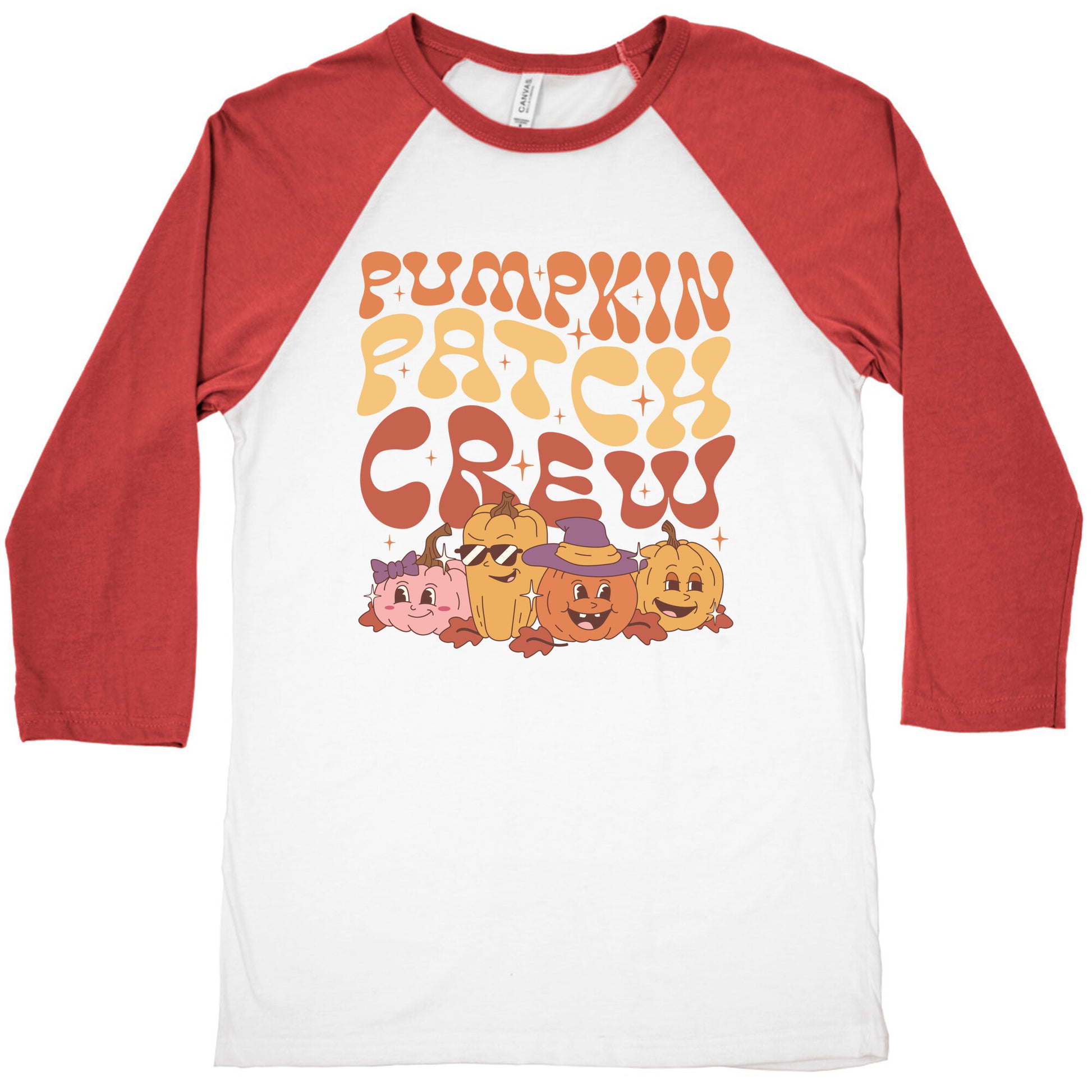 Pumpkin Patch Crew Baseball Tee