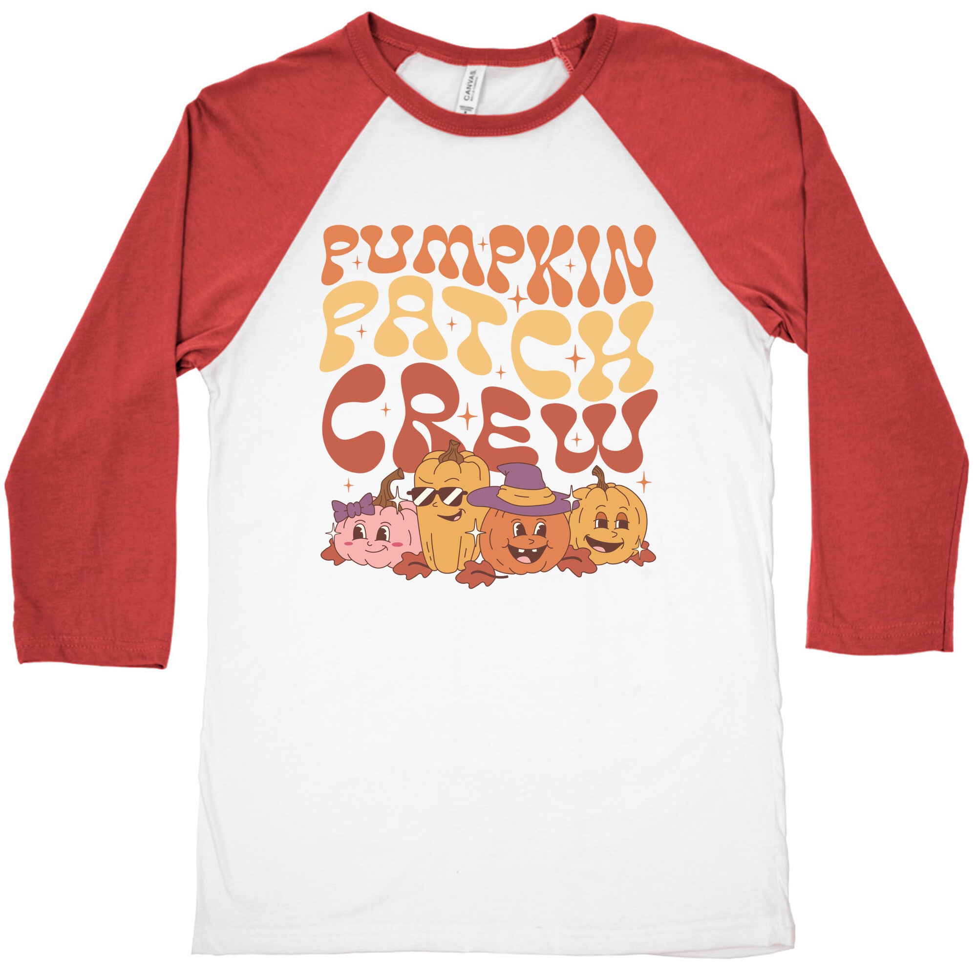 Pumpkin Patch Crew Baseball Tee
