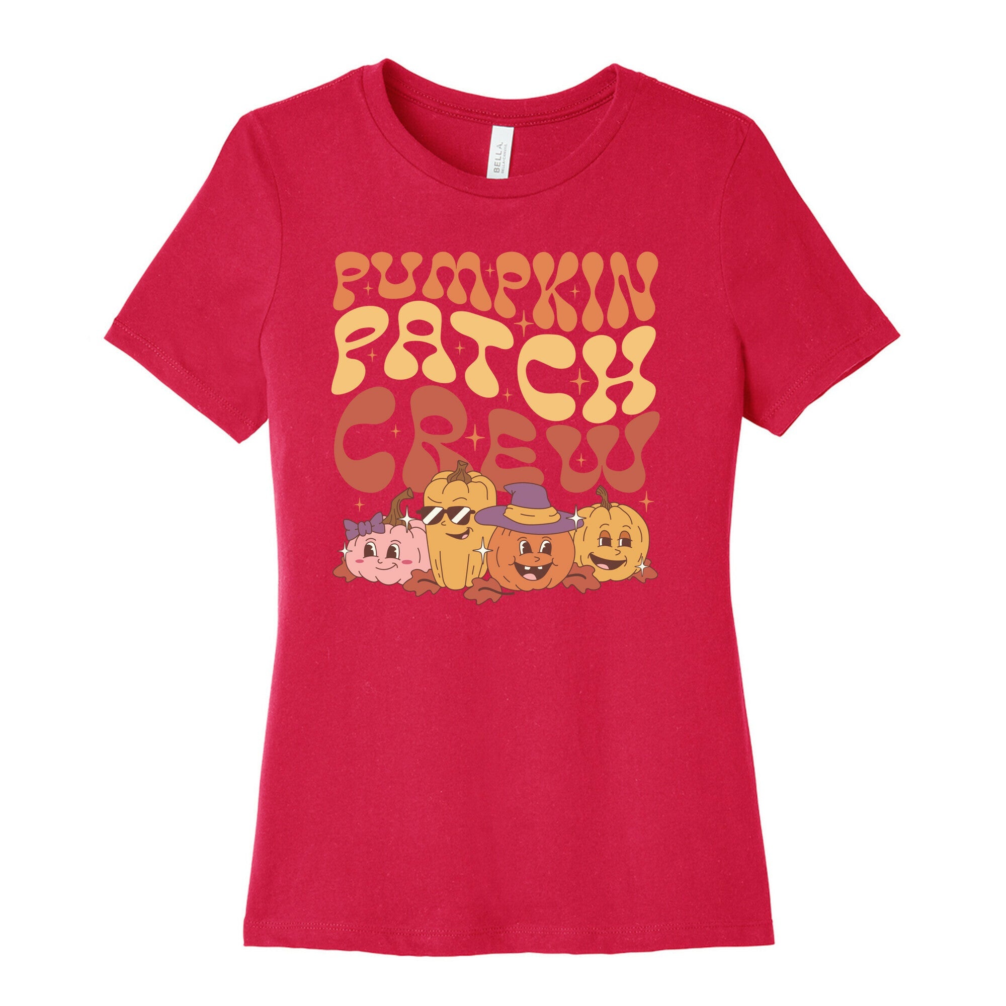 Pumpkin Patch Crew Womens Cotton Tee