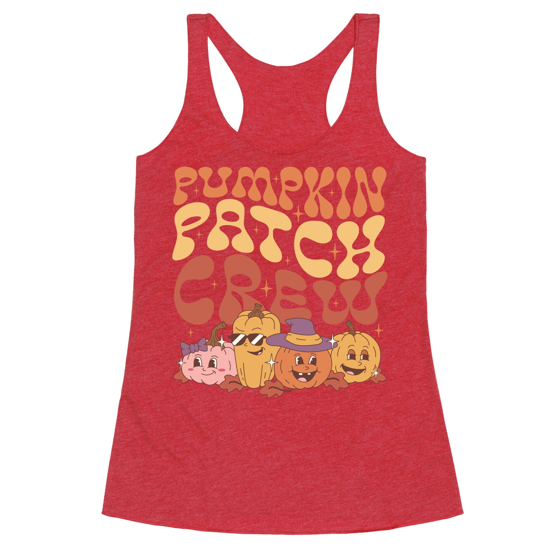 Pumpkin Patch Crew Racerback Tank