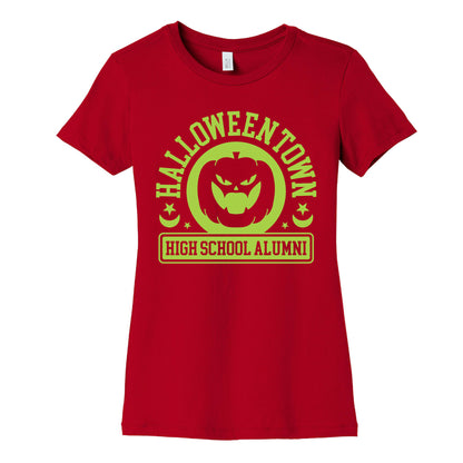 Halloween Town High School Alumni Womens Cotton Tee