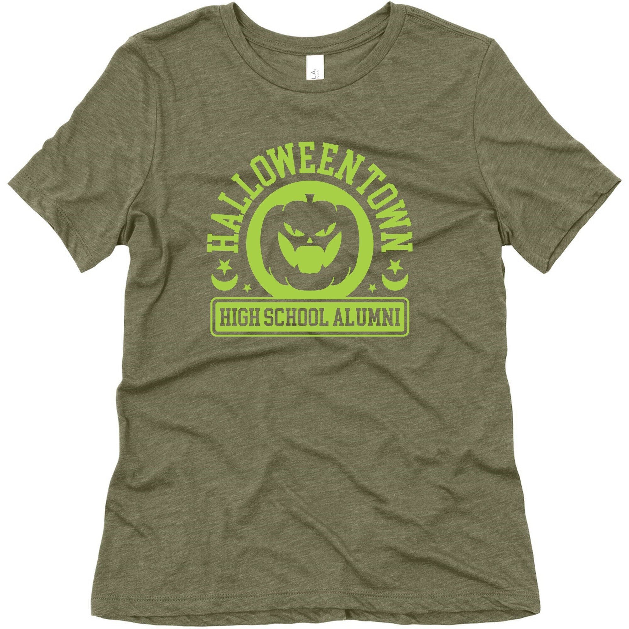 Halloween Town High School Alumni Womens Triblend Tee