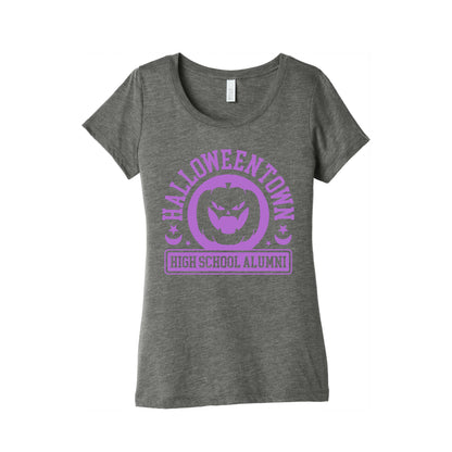 Halloween Town High School Alumni Womens Triblend Tee