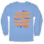 Stressed Depressed & Halloween Obsessed Longsleeve Tee