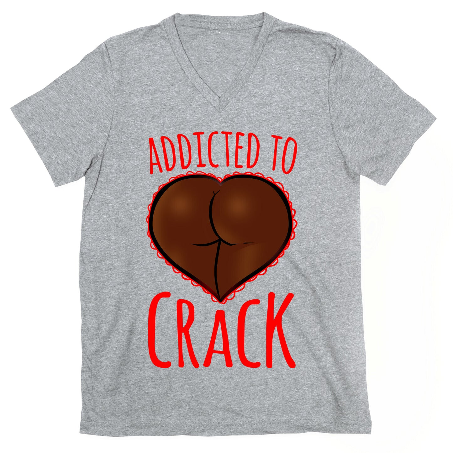 Addicted To Crack V-Neck