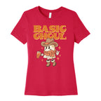 Basic Ghoul Womens Cotton Tee