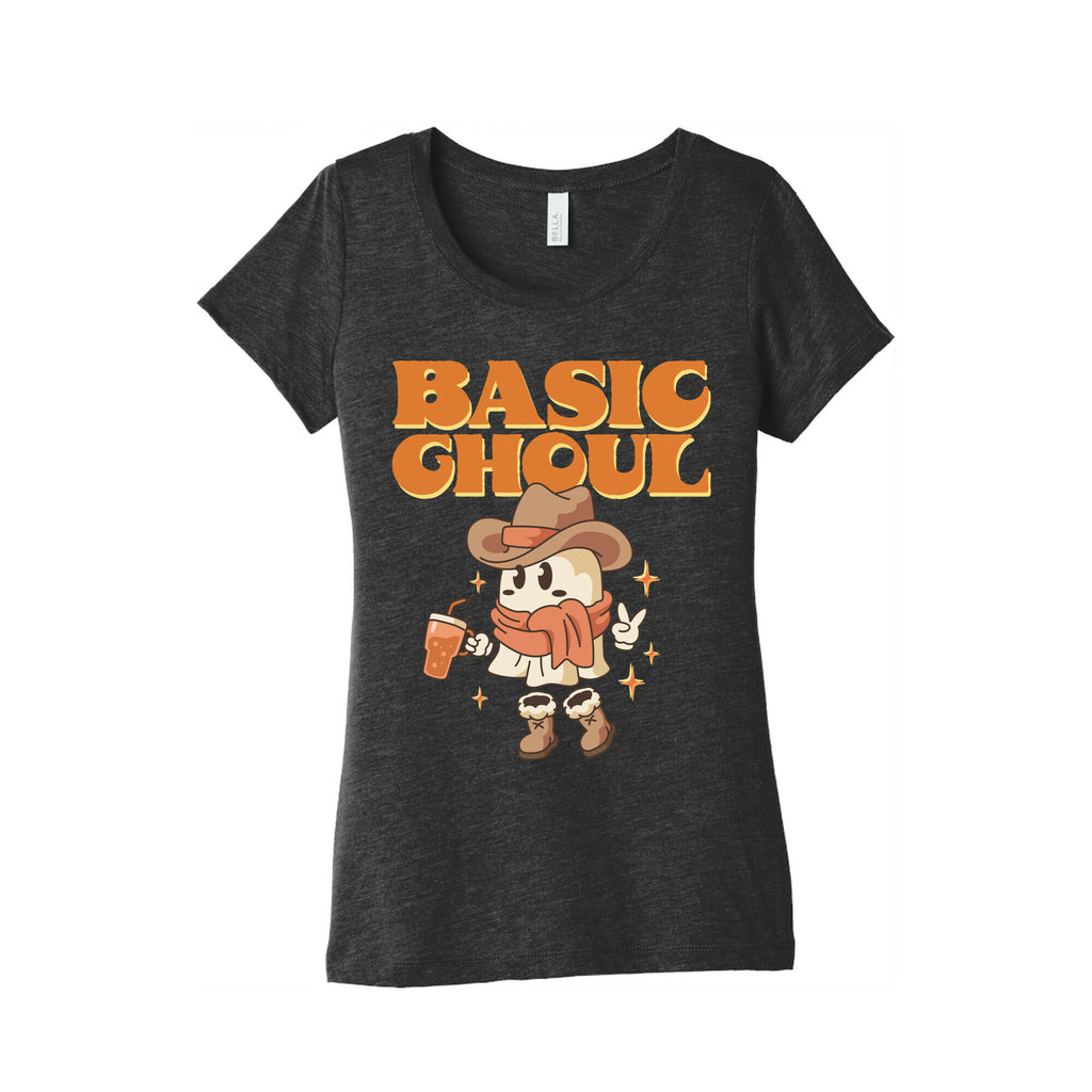 Basic Ghoul Womens Triblend Tee