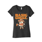 Basic Ghoul Womens Triblend Tee