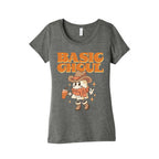 Basic Ghoul Womens Triblend Tee