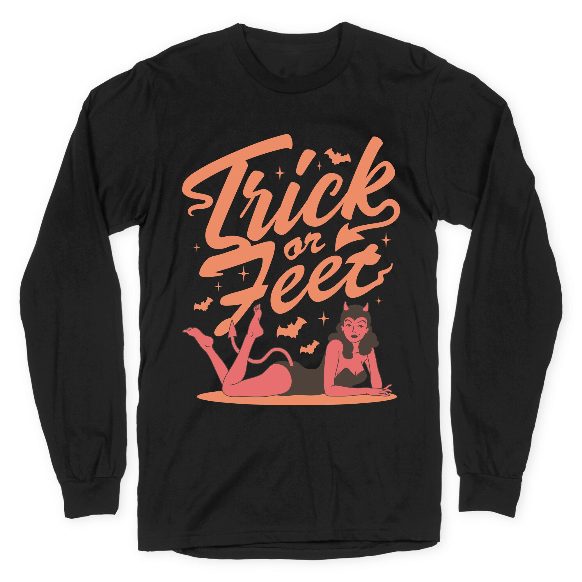 Trick or Feet Longsleeve Tee
