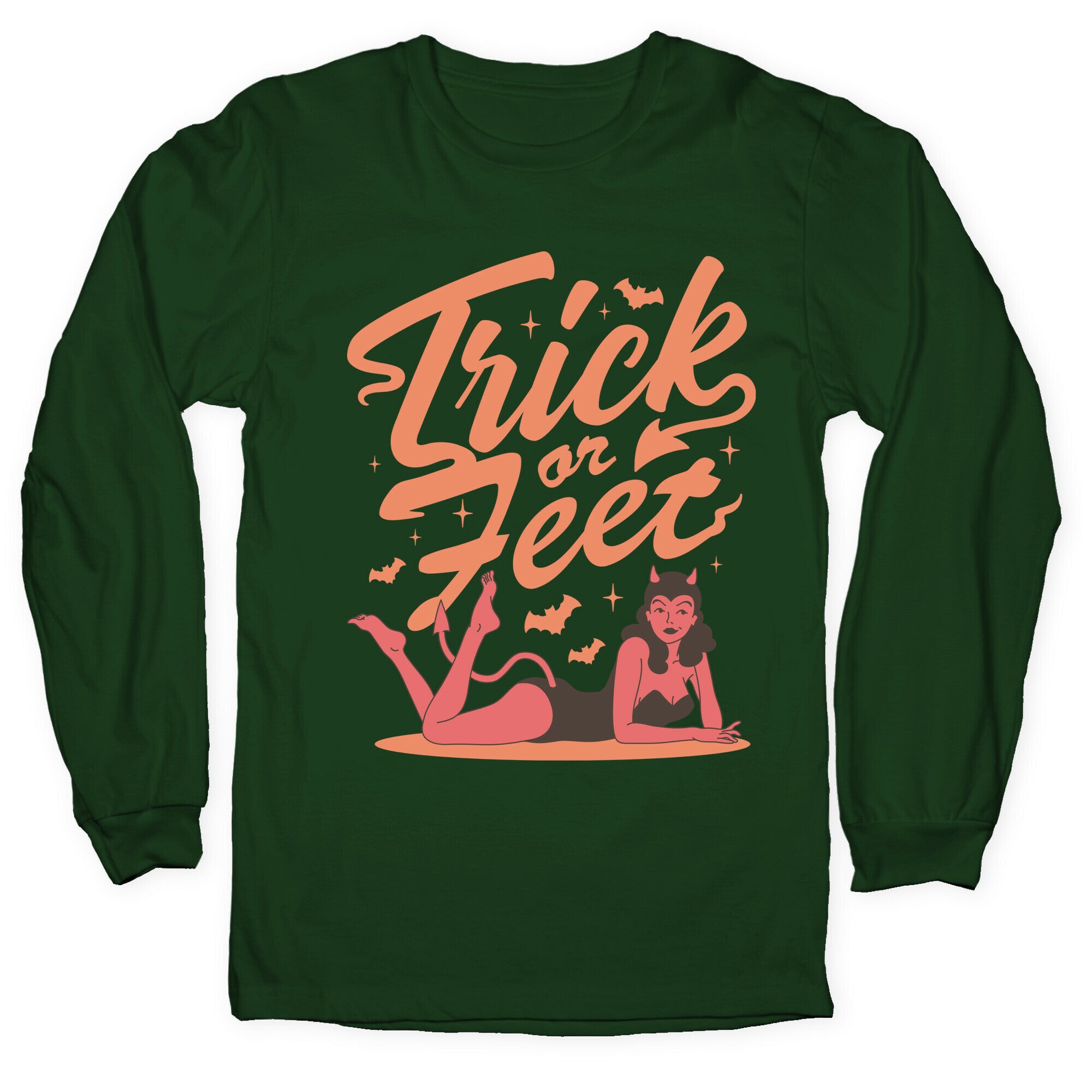 Trick or Feet Longsleeve Tee