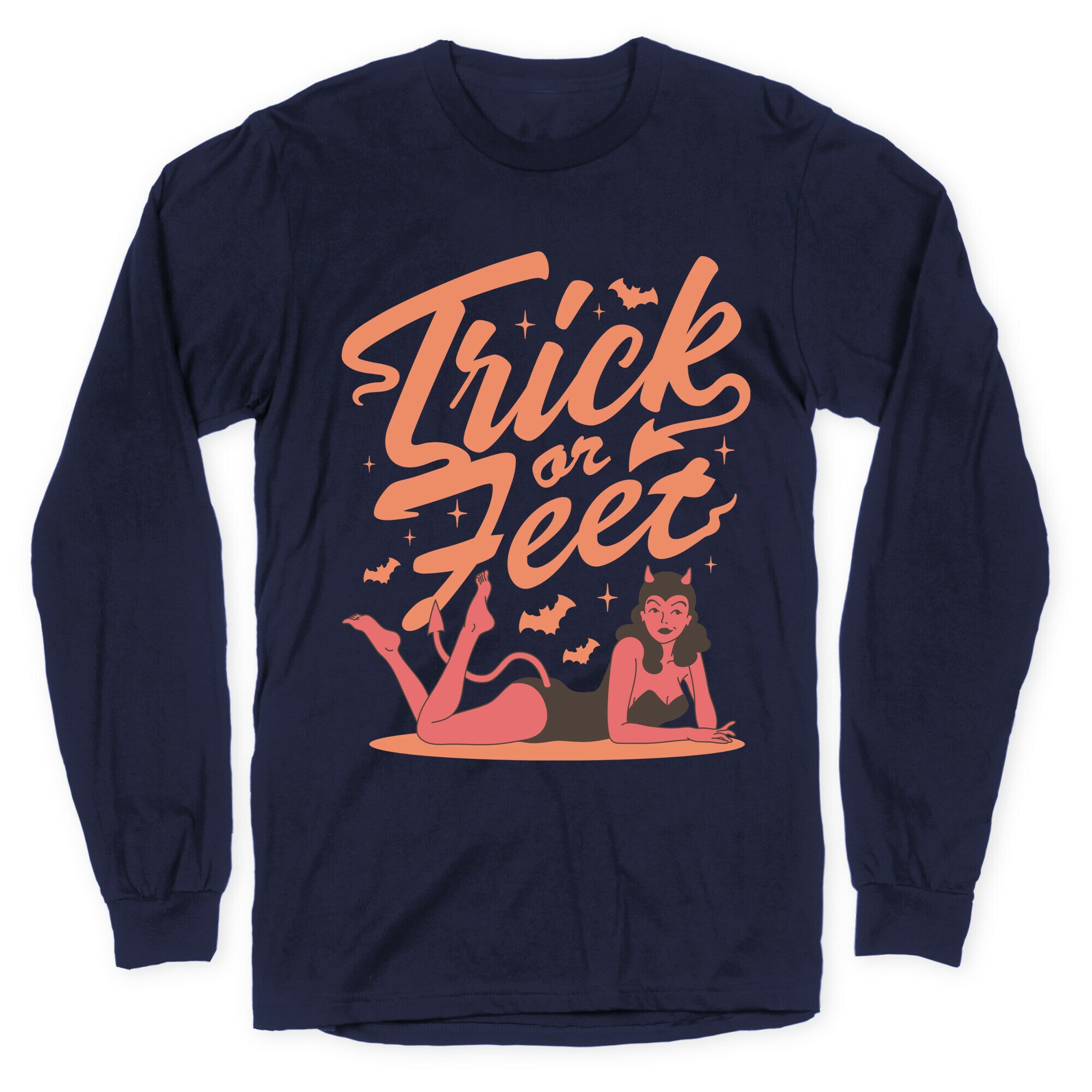 Trick or Feet Longsleeve Tee