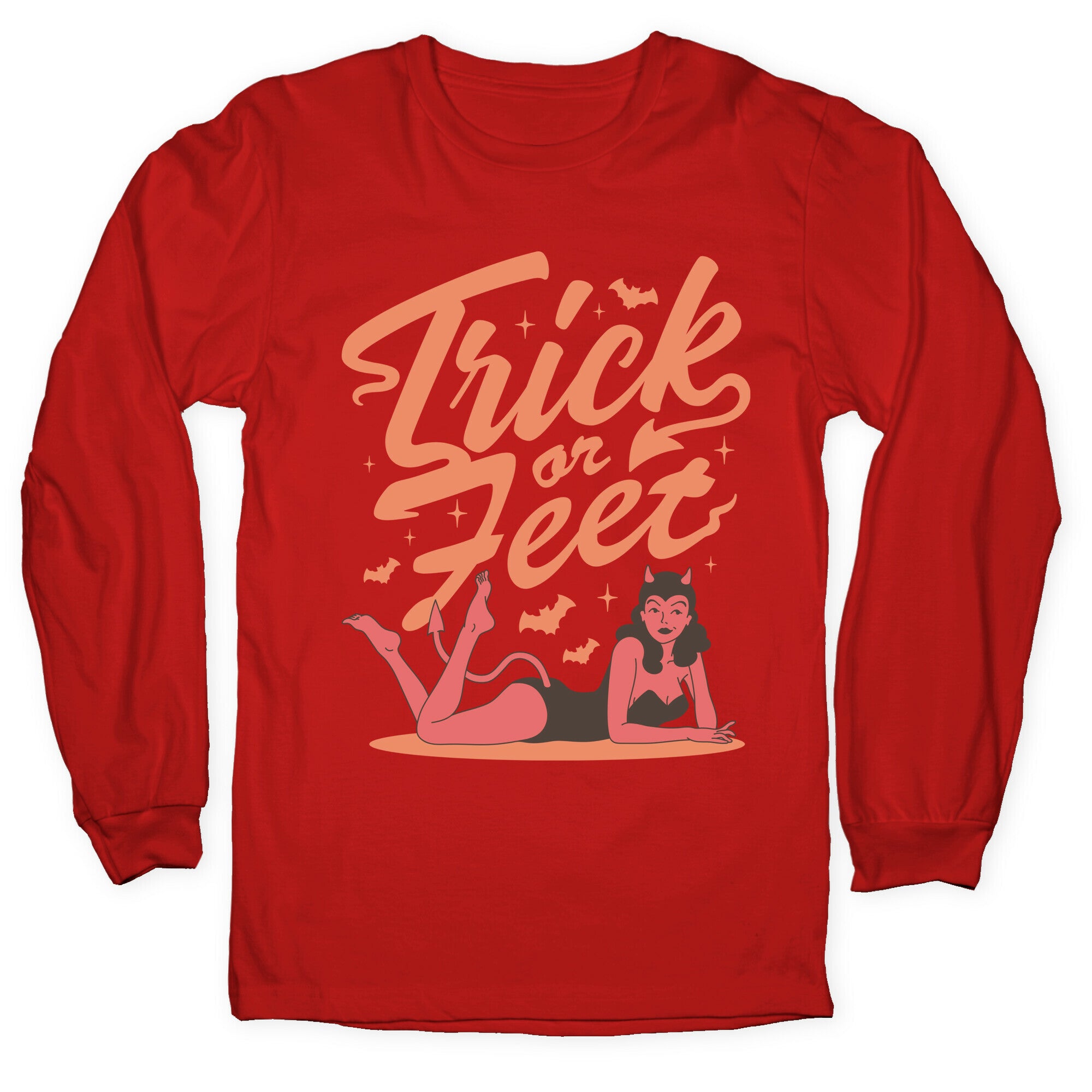 Trick or Feet Longsleeve Tee
