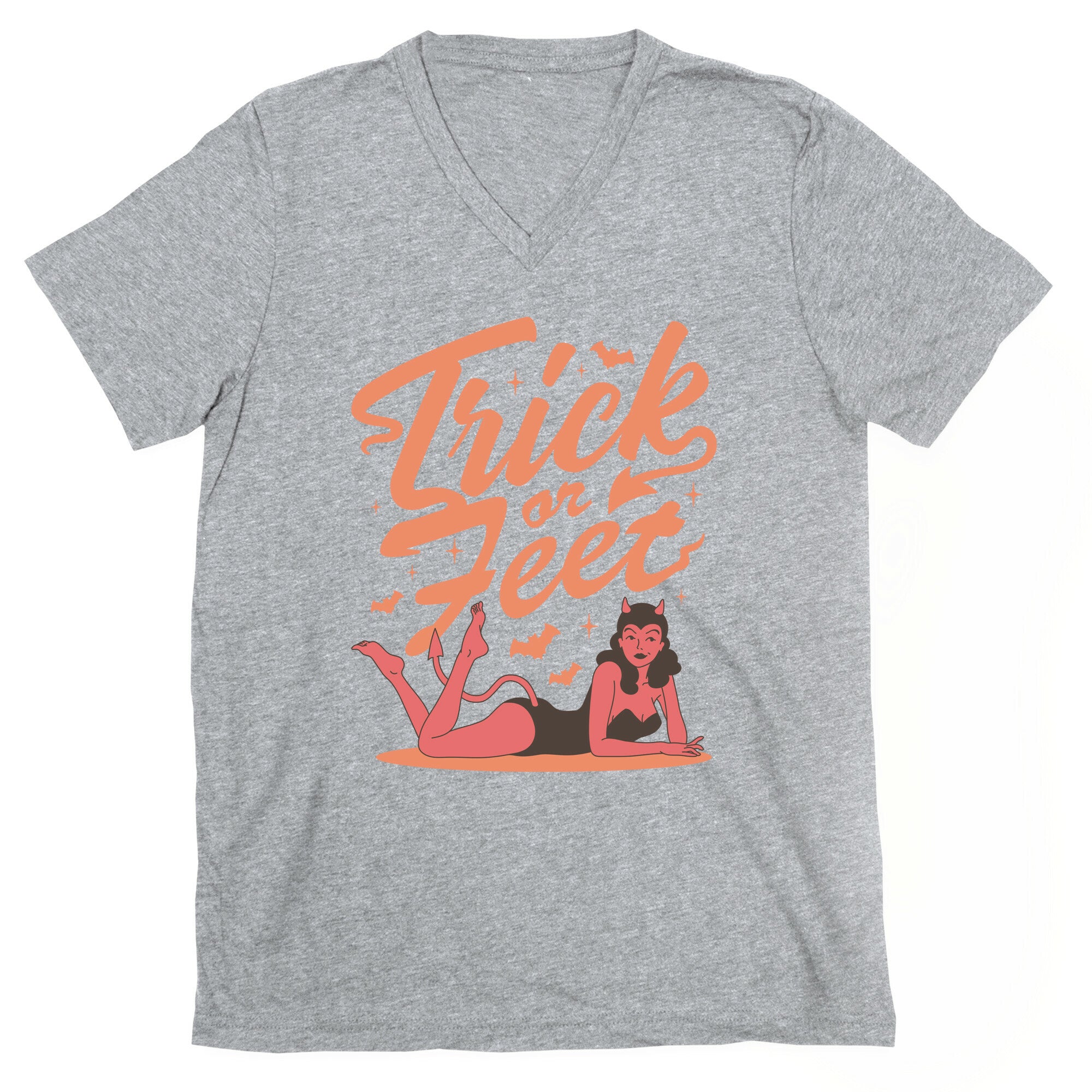 Trick or Feet V-Neck